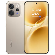 Vivo V70 Smartphone 5G 6,59'' AMOLED 120 Hz Snapdragon 7 Gen 4 8 GB RAM 512 GB Tripla 50 MP 6500 mAh colore Grigio
