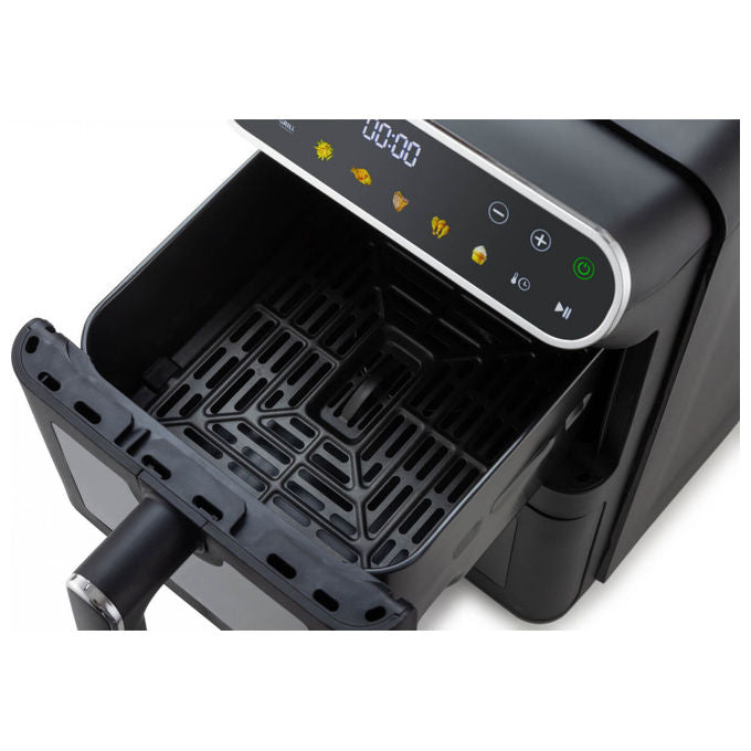Ariete 4640 Friggitrice ad aria 11 L 2460W Doppia Verticale 2 Cestelli Sync Dual 6 Programmi Grill 200°C colore Nero