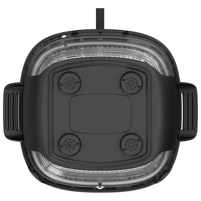 Dreame TASTI Friggitrice ad aria 4.5 L 1500 W Doppio Cestello Vetro Borosilicato Controllo Touch colore Nero