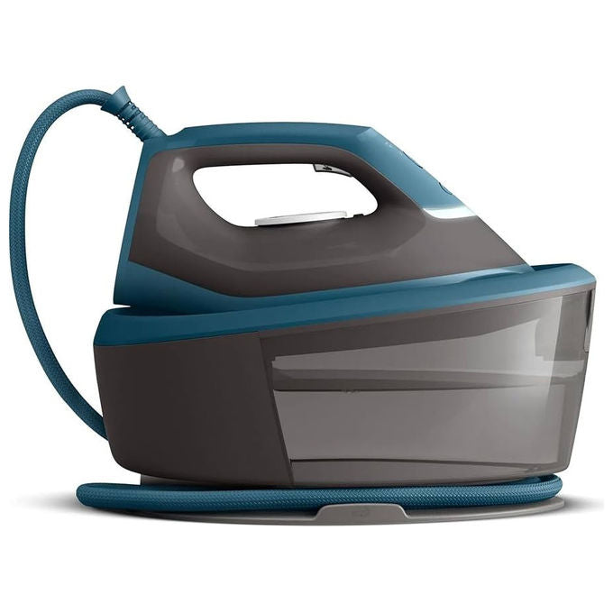 Philips PSG2001-80 Serie 2000 Ferro da stiro con caldaia 2400 W 6 bar 300 g-min piastra ceramica 1,4 L colore Grigio Blu