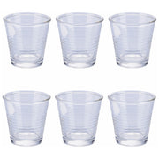 Villa d'Este Home 5913495 Glace Party Set 6 Bicchieri da Liquore in Vetro 90 ml colore Trasparente