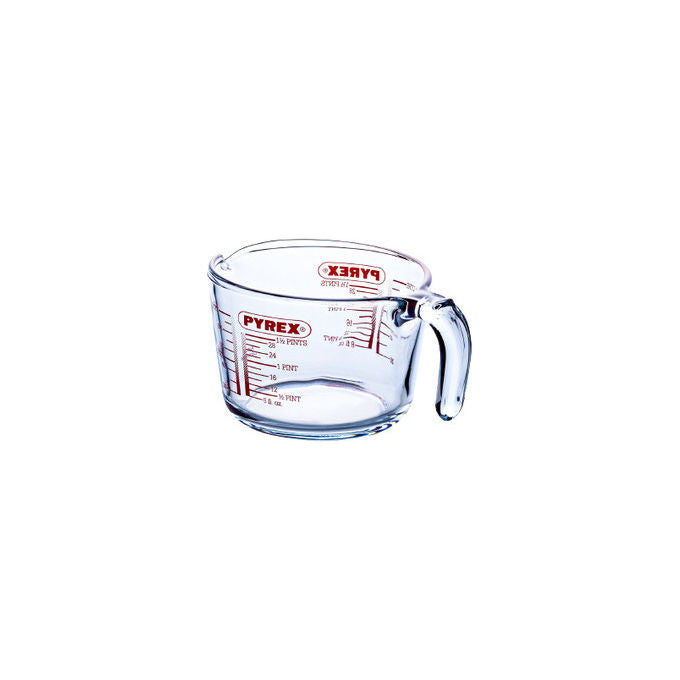Pyrex 263B000 Classic Caraffa Graduata in Vetro Borosilicato 0,5 L Microonde e Lavastoviglie colore Trasparente