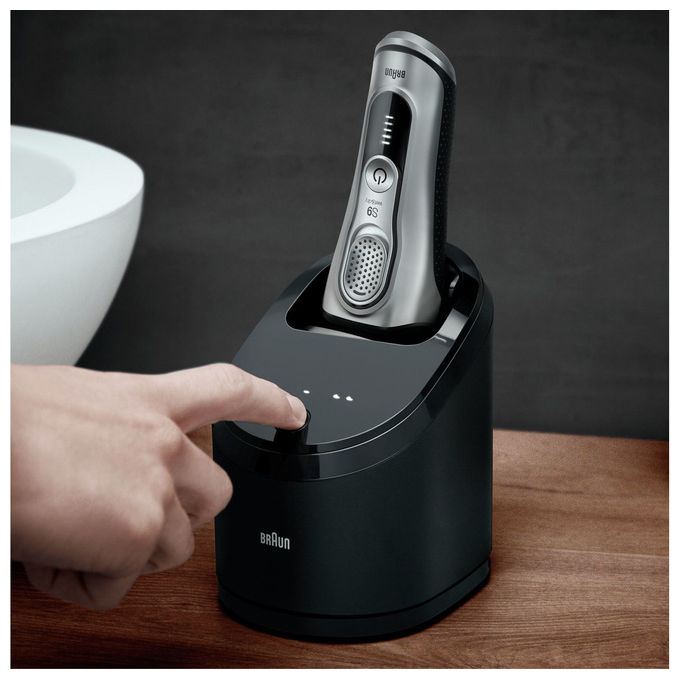 Braun CCR2 Clean and Renew Cartucce di ricarica per rasoio elettrico confezione da 2 pezzi colore Azzurro