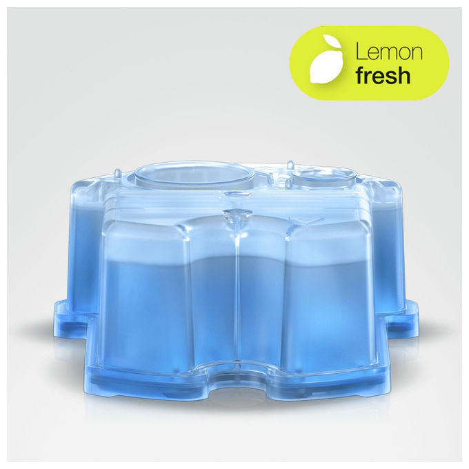 Braun CCR2 Clean and Renew Cartucce di ricarica per rasoio elettrico confezione da 2 pezzi colore Azzurro
