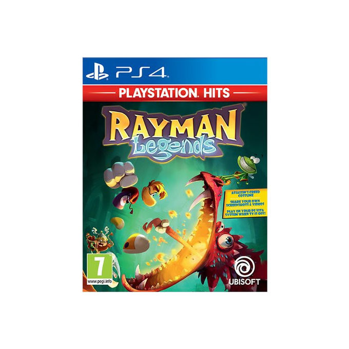 Ubisoft 300102437 Rayman Legends PS Hits Gioco PS4 Standard Piattaforma Multiplayer PEGI 7
