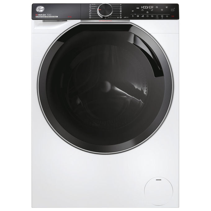 Hoover H7W 412MBC8-S H-Wash 700 Lavatrice Frontale 12 Kg 1400 rpm Classe A Inverter Vapore Wi-Fi (85x60x67 cm) colore Bianco