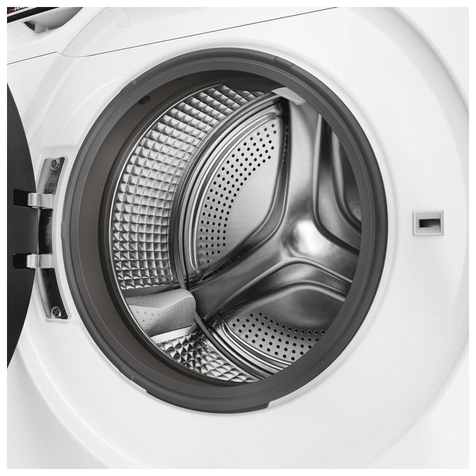 Hoover H7W 412MBC8-S H-Wash 700 Lavatrice Frontale 12 Kg 1400 rpm Classe A Inverter Vapore Wi-Fi (85x60x67 cm) colore Bianco