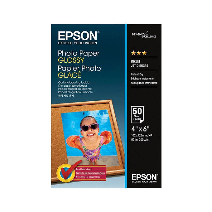 Epson C13S450373 Production Photo Paper Glossy 200 Carta Fotografica Inkjet 44'' 30m 200 g-m² colore Bianco