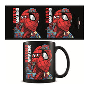 Pyramid International PY-MGB26785 Spider-Man Beyond Amazing 60 Anni Tazza in Ceramica 315 ml colore Nero