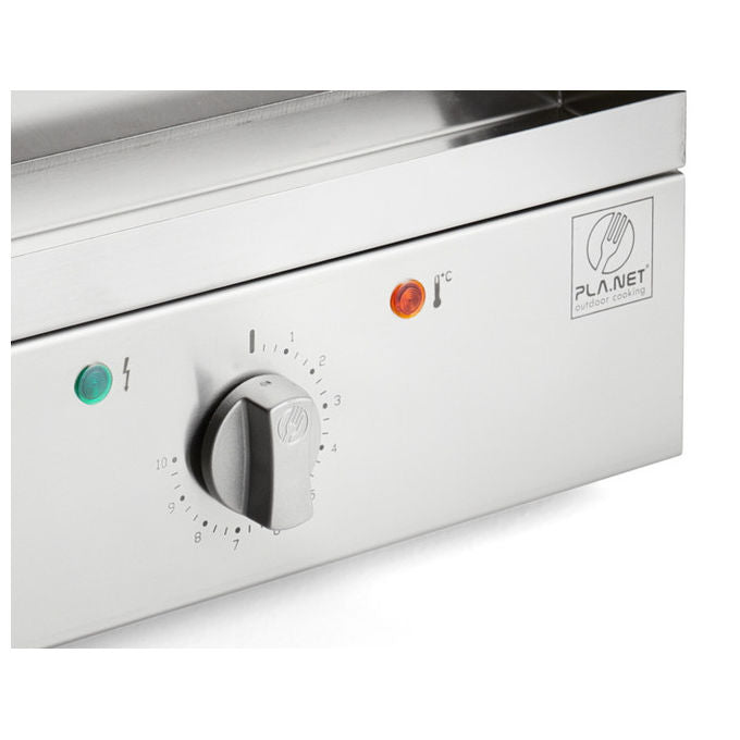 Pla.net CHEF 55 ELEC Piastra di cottura elettrica Liscia 2080 W superficie 53x40 cm colore Acciaio inox