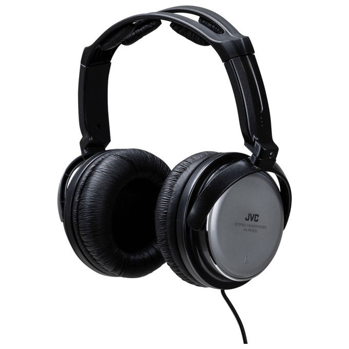 JVC HA-RX500-E Cuffie Stereo Full Size Cablate Driver 40 mm Neodimio Cavo 3,5 m colore Nero Bianco