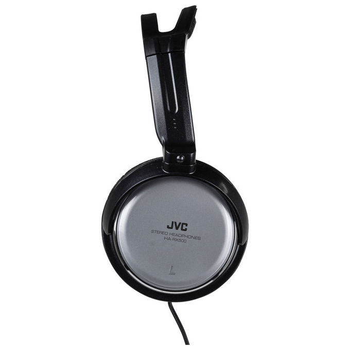 JVC HA-RX500-E Cuffie Stereo Full Size Cablate Driver 40 mm Neodimio Cavo 3,5 m colore Nero Bianco