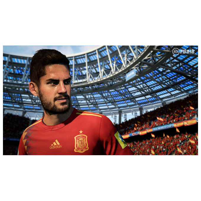 Electronic Arts FIFA 18 WORLD CUP RUSSIA Videogioco Xbox One Sport Multiplayer Blu-ray Edizione Standard PEGI 3