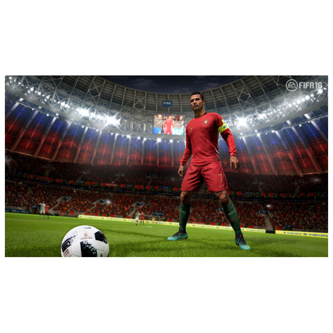 Electronic Arts FIFA 18 WORLD CUP RUSSIA Videogioco Xbox One Sport Multiplayer Blu-ray Edizione Standard PEGI 3