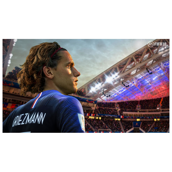 Electronic Arts FIFA 18 WORLD CUP RUSSIA Videogioco Xbox One Sport Multiplayer Blu-ray Edizione Standard PEGI 3