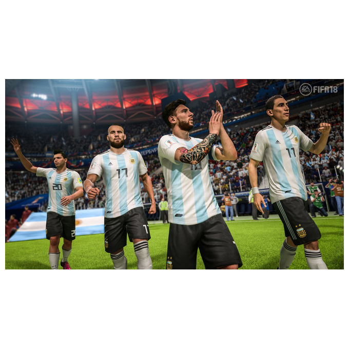 Electronic Arts FIFA 18 WORLD CUP RUSSIA Videogioco Xbox One Sport Multiplayer Blu-ray Edizione Standard PEGI 3