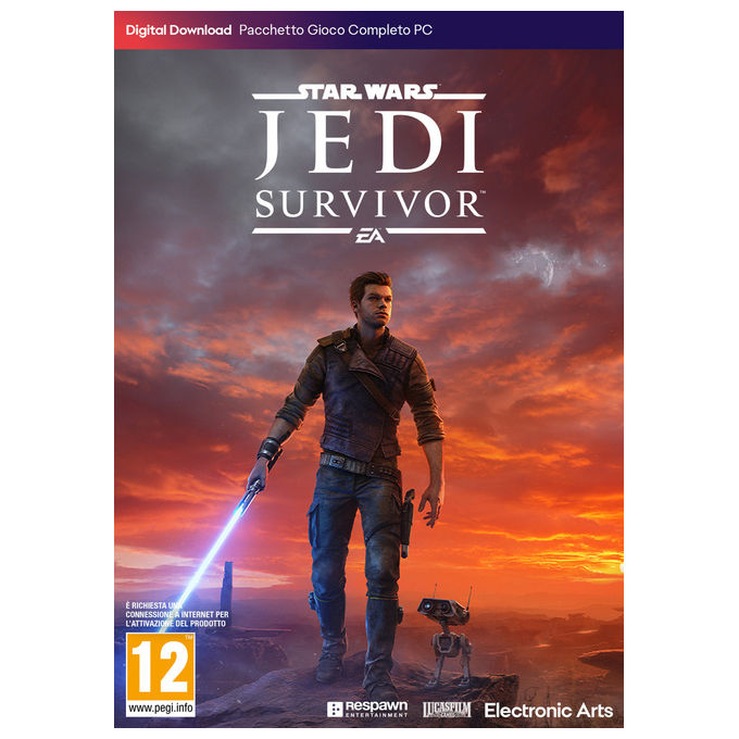 Electronic Arts 116824 Star Wars Jedi Survivor Gioco PC Standard Edition ITA PEGI 16 Singolo Giocatore