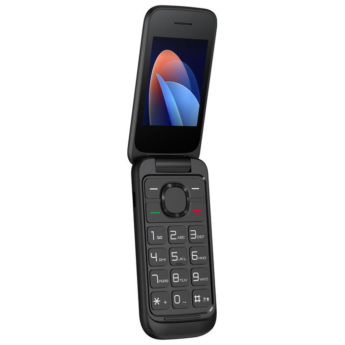 TCL ONETOUCH 5023 Telefono Cellulare Basic Clamshell Dual SIM 2G Display 2.4'' Bluetooth 3.0 Batteria 970 mAh colore Nero