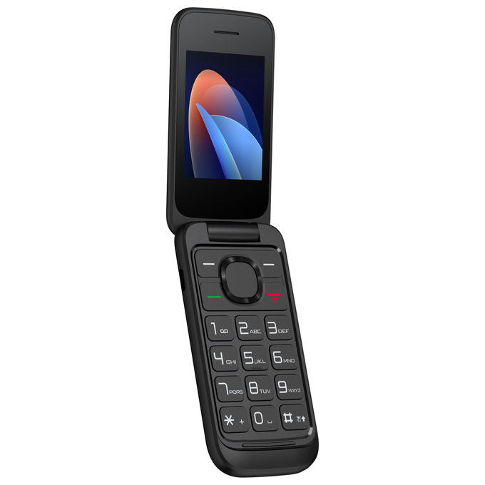 TCL ONETOUCH 5023 Telefono Cellulare Basic Clamshell Dual SIM 2G Display 2.4'' Bluetooth 3.0 Batteria 970 mAh colore Nero
