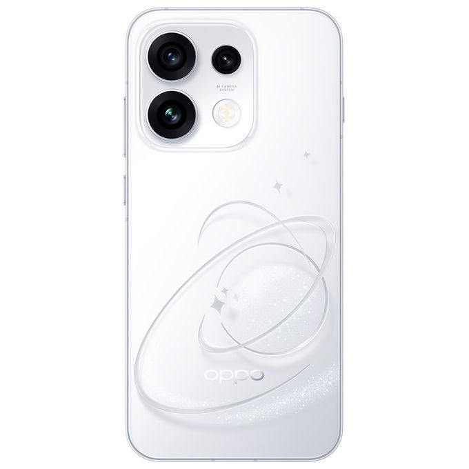 Oppo RENO16 PRO 5G Smartphone 6.32'' MediaTek Dimensity 8550 12 GB RAM 512 GB 200 MP Batteria 6000 mAh 80W colore Bianco