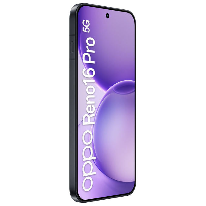 Oppo RENO16 PRO 5G Smartphone 6.32'' MediaTek Dimensity 8550 12GB 512GB Tripla Cam 200MP 6000mAh 80W colore Nero