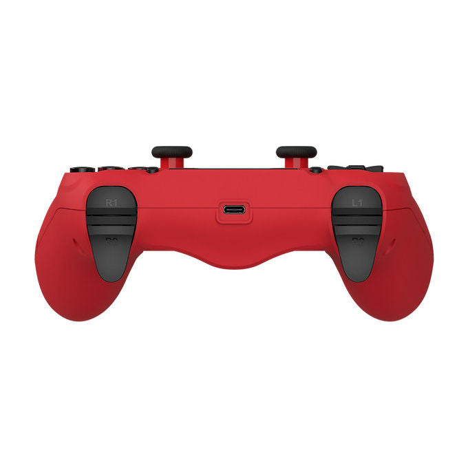 Dragonshock DSCPS4-RD Mizar Gamepad Wireless Bluetooth per PS4 PC Mobile Touchpad RGB 620 mAh colore Rosso