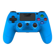 Dragonshock DSCPS4-BL Mizar Gamepad Wireless per PlayStation 4 Bluetooth 5.0 Touchpad LED RGB batteria 620 mAh colore Blu