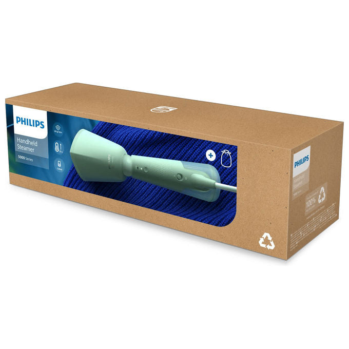 Philips STH5010-70 Serie 5000 Stiratrice Verticale a Vapore Portatile 1400W 24 g-min 120 ml colore Verde