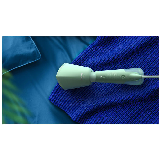 Philips STH5010-70 Serie 5000 Stiratrice Verticale a Vapore Portatile 1400W 24 g-min 120 ml colore Verde