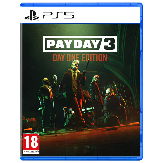 Deep Silver Payday 3 Day One Edition Videogioco PlayStation 5 FPS Cooperativo PEGI 18