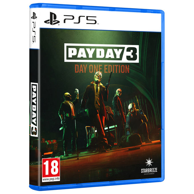 Deep Silver Payday 3 Day One Edition Videogioco PlayStation 5 FPS Cooperativo PEGI 18