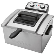 ProfiCook PC-FR 1038 Friggitrice Doppia 5 L 3000 W Termostato 130°C 190°C Timer 30 min Zona Fredda colore Argento