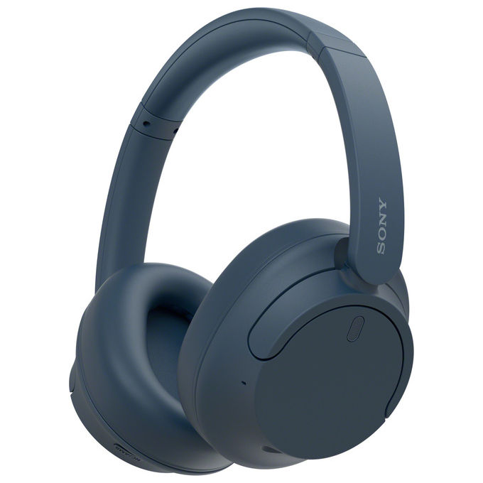 Sony WH-CH720N Cuffie a Padiglione Bluetooth 5.2 Noise Cancelling 35h USB Tipo-C Musica e Chiamate colore Blu