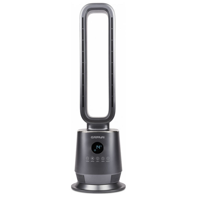 G3 Ferrari G50051 Wind Mastro Ventilatore Senza Pale 3 Velocita' Timer 12h 50W 46 dB colore Antracite