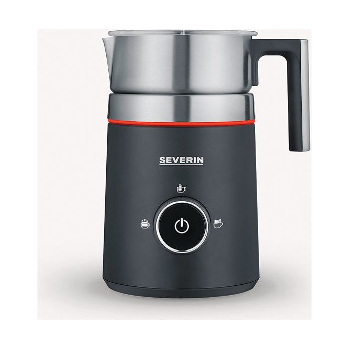 Severin SM 3585 Montalatte a Induzione 500 W 500 ml 4 Programmi Schiuma Calda e Fredda Acciaio Inox colore Nero