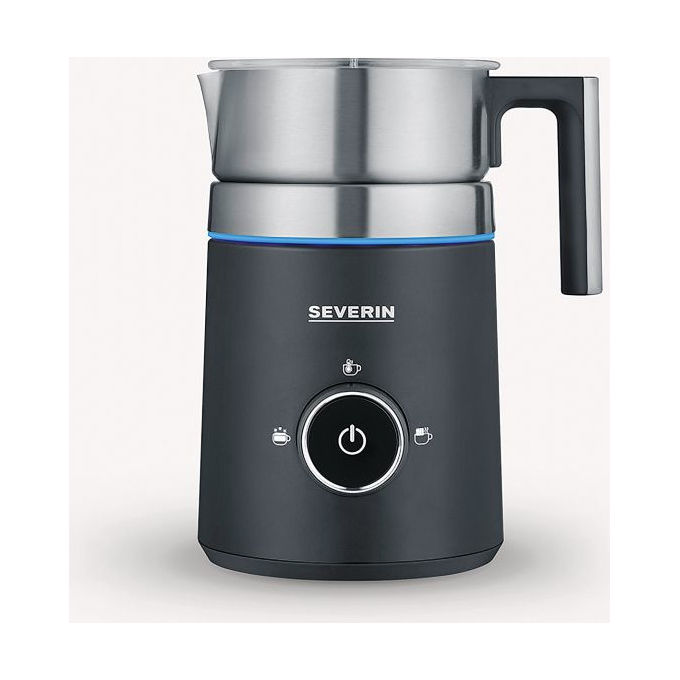 Severin SM 3585 Montalatte a Induzione 500 W 500 ml 4 Programmi Schiuma Calda e Fredda Acciaio Inox colore Nero