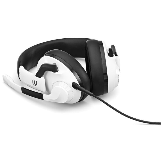 Epos H3 Cuffie Gaming Circumaurali Cablate Microfono a Asta Cancellazione Rumore Passiva Jack 3.5mm colore Bianco