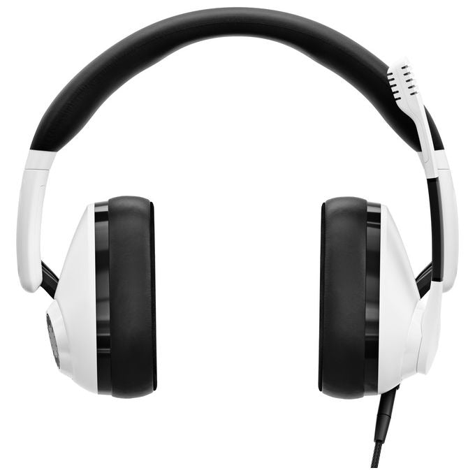 Epos H3 Cuffie Gaming Circumaurali Cablate Microfono a Asta Cancellazione Rumore Passiva Jack 3.5mm colore Bianco