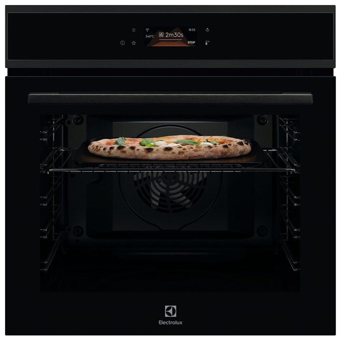 Electrolux EOX8P08WH PizzaExpert Forno da incasso Elettrico Pirolitico 72 L Classe A++ Wi-Fi Touch (59x59x57 cm) colore Nero