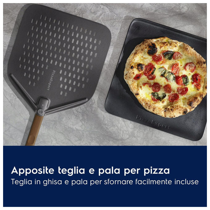 Electrolux EOX8P08WH PizzaExpert Forno da incasso Elettrico Pirolitico 72 L Classe A++ Wi-Fi Touch (59x59x57 cm) colore Nero