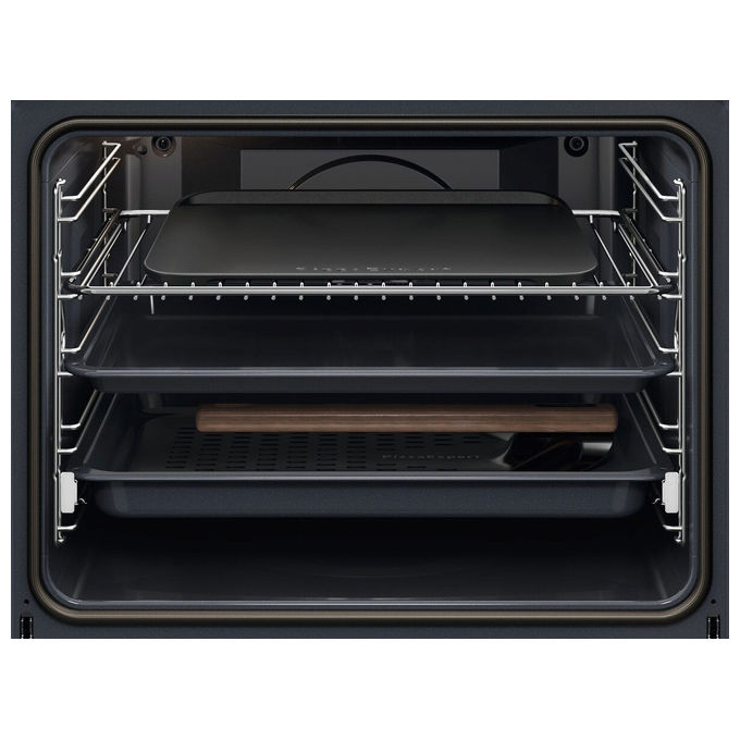 Electrolux EOX8P08WH PizzaExpert Forno da incasso Elettrico Pirolitico 72 L Classe A++ Wi-Fi Touch (59x59x57 cm) colore Nero
