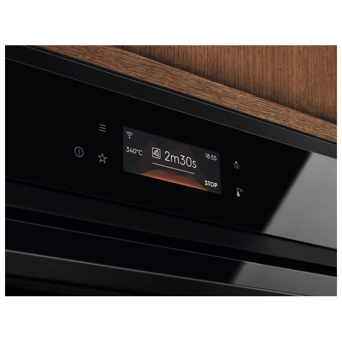 Electrolux EOX8P08WH PizzaExpert Forno da incasso Elettrico Pirolitico 72 L Classe A++ Wi-Fi Touch (59x59x57 cm) colore Nero