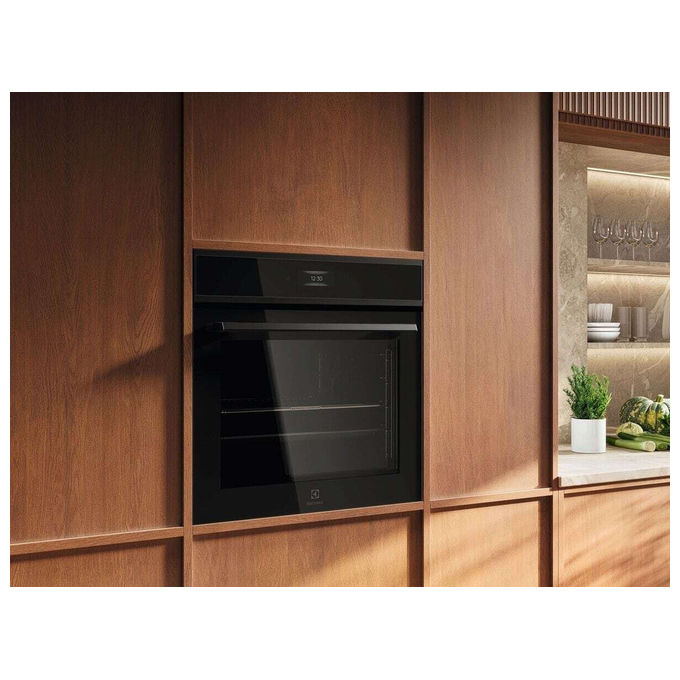 Electrolux EOX8P08WH PizzaExpert Forno da incasso Elettrico Pirolitico 72 L Classe A++ Wi-Fi Touch (59x59x57 cm) colore Nero
