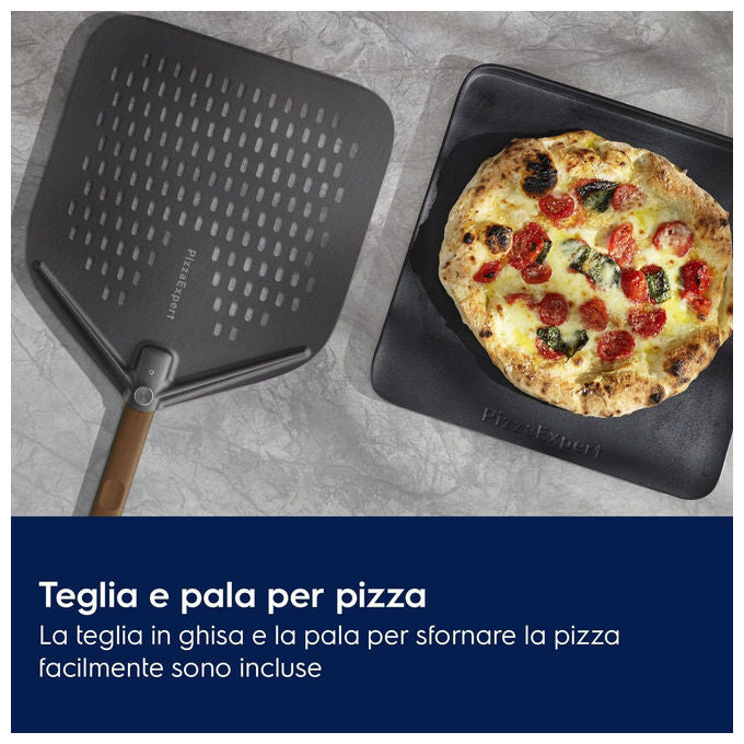 Electrolux EOX8P08WH PizzaExpert Forno da incasso Elettrico Pirolitico 72 L Classe A++ Wi-Fi Touch (59x59x57 cm) colore Nero
