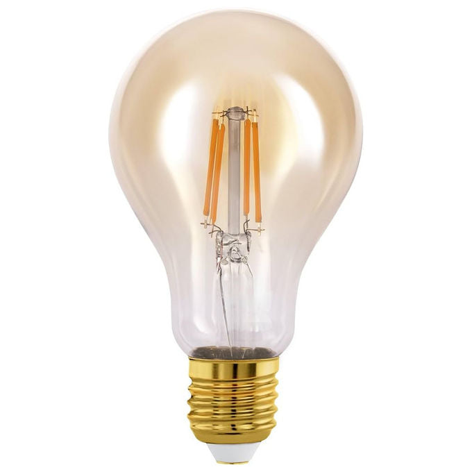 Eglo 11837 Lampadina LED E27 BR150 4W 380lm 2200K Dimmerabile Classe F colore Ambra