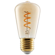 Eglo 11836 Lampadina LED Filamento E27 4W 380lm 2200K Dimmerabile colore Ambra