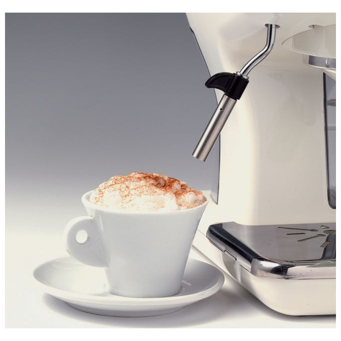 Ariete 1389 Vintage Macchina da caffe' Espresso 0,9 L 15 bar 850 W Polvere e Cialde ESE Cappuccinatore colore Beige