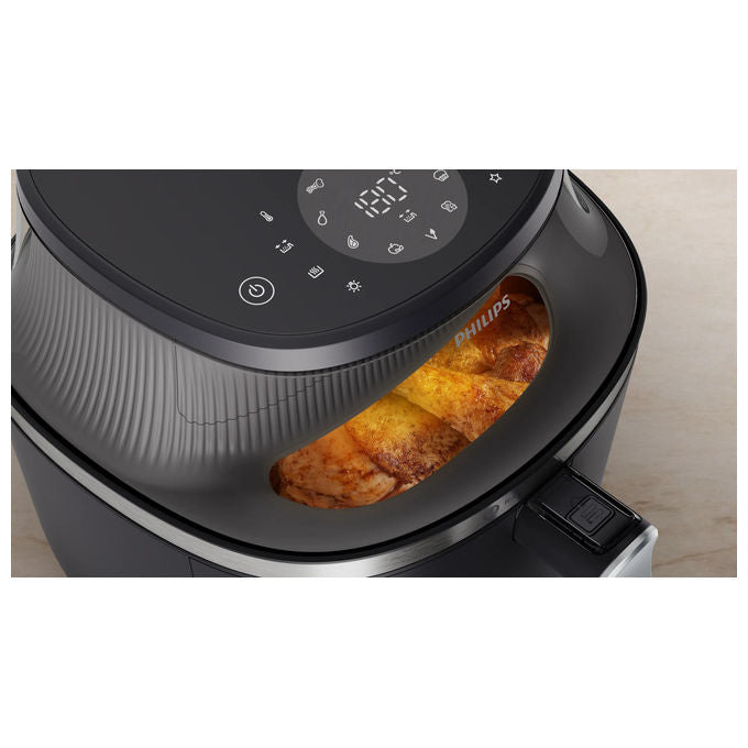 Philips NA342-00 Friggitrice ad aria 7.2 L 2000 W 16 programmi Display Touch colore Nero Oro