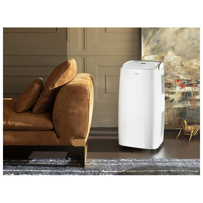 Argo MILO PLUS Condizionatore portatile 13000 BTU per ambienti fino a 45 m² Classe A Wi-Fi Pompa di calore colore Bianco