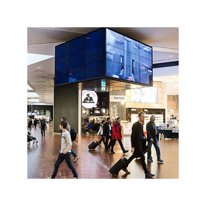 ITB Solution LVS1U ConnexSys Staffa Videowall VESA 700x400 42'' 80'' 68 Kg Montaggio a Parete colore Nero